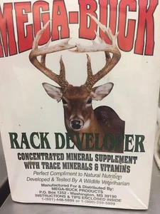 Mega Buck Rack Entwickler Hirsch Mineralfutter (kein teures Salz hinzugefügt) - Bild 1 von 9