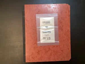 1971 Army Explosives and Demolitions FM 5-25 - Picture 1 of 20