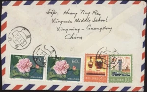 CHINA-PRC, 1980. Reg Cover T176 (2), R153-154, Xingniong - Holland - Picture 1 of 1