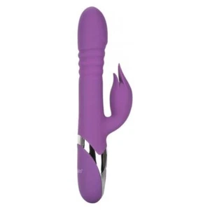 Enchanted Kisser Purple Rabbit Style Vibrator - Picture 1 of 4