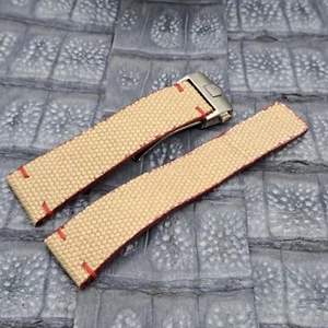 22mm/18mm Canvas Watch Strap Military Fashion Minimalist Design - Picture 1 of 9