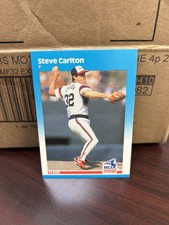 1987 Fleer ⚾️  #490 Steve Carlton HOF Chicago White Sox