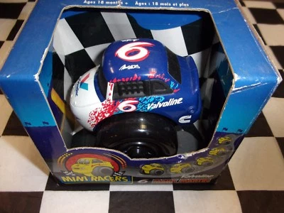 Mark Martin #6 Valvoline da Collezione Mini Piloti Ertl Monociclo Stile 2 Ruota - Immagine 1 di 4