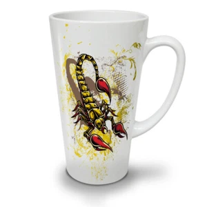 Wellcoda Scorpion Art Wild Insect Latte Mug 12/17oz - Picture 1 of 15