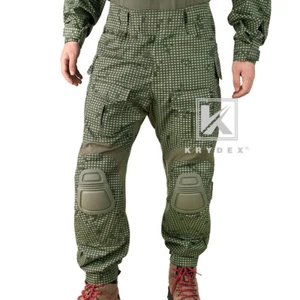 Pantalones tácticos de combate KRYDEX G3 con rodilleras camuflaje nocturno desierto - Imagen 1 de 9