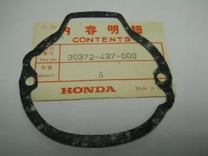 Honda NOS CB125, XL125, XL185, XR185, XR200, Gasket, # 30372-437-010 H4 - Picture 1 of 3