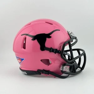 Texas Longhorns Custom Pink Mini Football Helm - Bild 1 von 3