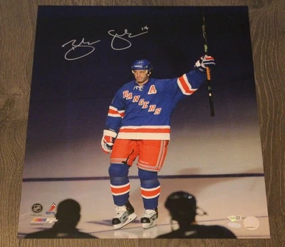 Saludo autografiado por Brendan Shanahan de los New York Rangers 16x20 fanáticos y Steiner Foto 1 de 4