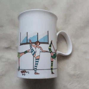 Dunoon Bone China Mug Rhythmics Design By Jane Chapman - Picture 1 of 6