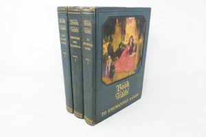 Vintage 1928 Book Trails Vol 1-3 ~ Shepard and Lawerence Rare Color HC Lot of 3 - Picture 1 of 10