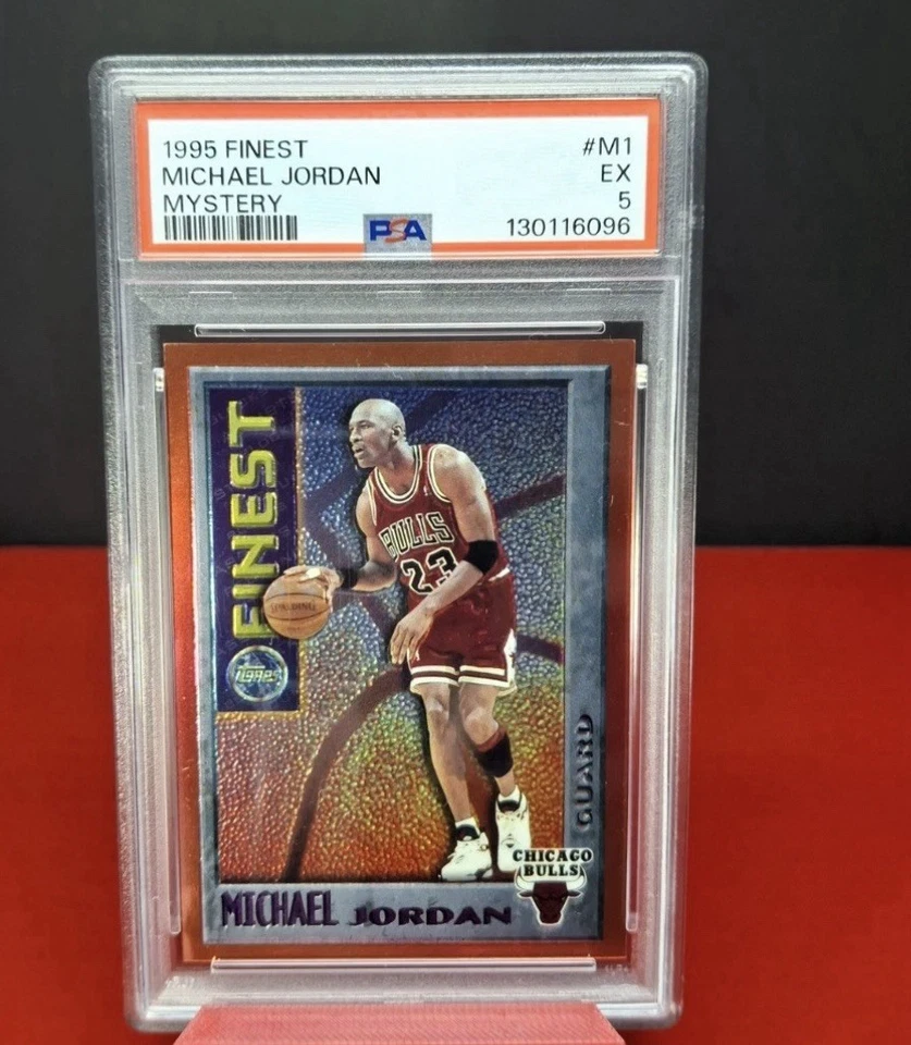 1995 年迈克尔·乔丹 Mystery 最好的 PSA 5 - 伟大的中心看起来更高 — 第 1/2 张图片