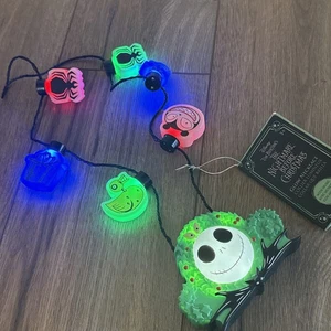 The Nightmare Before Christmas Glow Necklace W/ Music Disney Parks Tim Burton - Picture 1 of 21
