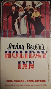 Irving Berlin's Holiday Inn (VHS, 1981) Bing Crosby Fred Astaire Musical MCA 1st - Picture 1 of 4