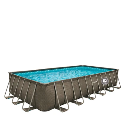 Funsicle 24 ft Oasis Designer Above Ground Lap Swimming Pool - Image 1 of 2