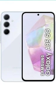 SMARTPHONE SAMSUNG GALAXY A35 5G 256GB Bianco GAR 24 MESI + Pellicola Gel + Cari - Foto 1 di 13