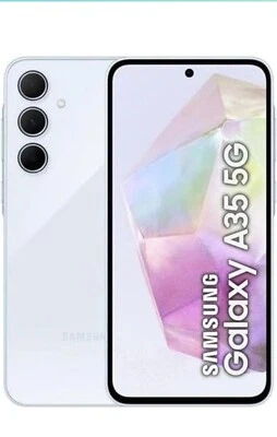 SMARTPHONE SAMSUNG GALAXY A35 5G 256GB Bianco GAR 24 MESI + Pellicola Gel + Cari - Immagine 1 di 4