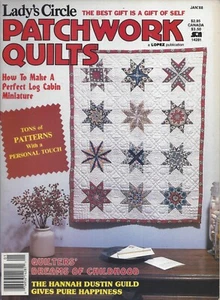 Lady's Circle Patchwork Quilts ~ Jan 1988 -Sunbonnet Sue - Picture 1 of 3