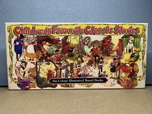 Vintage Children's Classic Stories ~ 6 Illustrated Board Books, Box Set Complete - Picture 1 of 6