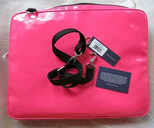 Rebecca Minkoff Laptop-Kuriertasche 15"-Hülle fluorpink 275 $ Ladenauslage - Bild 1 von 12