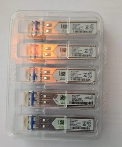 Lot of 5 Original Cisco GLC-LH-SMD 10-2625-02 1000BASE SFP Transceiver Module - Picture 1 of 2