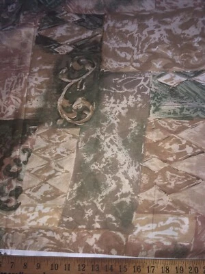 Estofamento de cortina de algodão Mill Creek 6 jardas tecido “Sumar” estampa multicolorida 60”w - Imagem 1 de 4