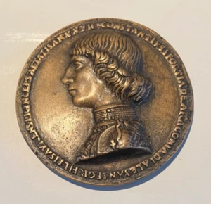 Costanzo Sforza, “Señor” de Pesaro, hijo de Alessandro, 1448-1483, se convirtió en “Signo - Imagen 1 de 2