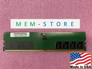 4X71N34265 Lenovo Compatible 32GB DDR5 4800MHz UDIMM RAM Memory Hynix IC - Picture 1 of 4