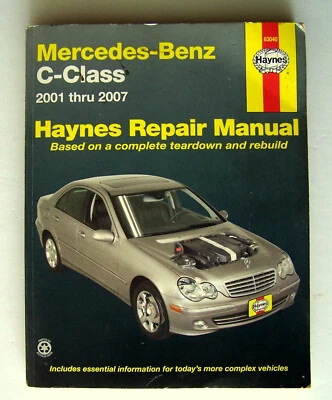 Manual de reparación de taller Mercedes-Benz Clase C: C230, C240, C280, C320, C350 2001-2007 Foto 1 de 2