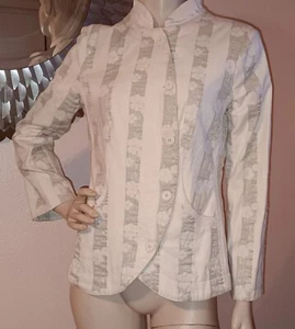 Emporio Armani Ladies Button Blazer Sz. 10 - Picture 1 of 18