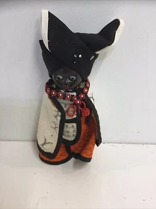 "Muñeca artesanal africana Transkei Xhosa diseño Wenco capa recortada con cuentas 6""" - Imagen 1 de 7