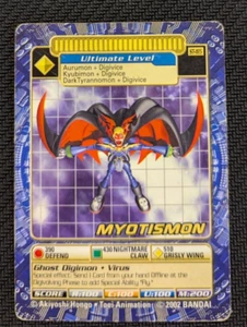 Digimon Digi Battle Street Starter 4 ST-165 Myotismon MP - Imagen 1 de 4