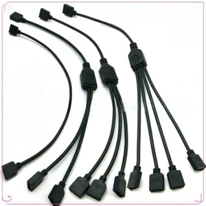 Adaptateur câble rallonge ARGB 5V 3 broches et séparateur 2/3 - Photo 1/8