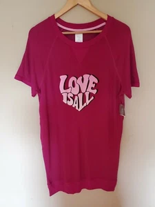 NWT Secret Treasures Womens Sleepwear Pink Shirt Tonic Size S ( 4-6) - Picture 1 of 5