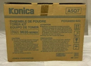 Genuine Konica Toner Kit A5Q7 PC/UA930-622 for Fax series 9635 New - Picture 1 of 7
