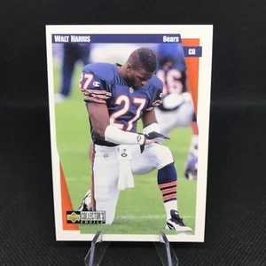 1997 Upper Deck Collectors Choice Football #97 Walt Harris Bears - Picture 1 of 2