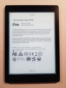 Kobo Aura One 8gb pantalla táctil lector de libros electrónicos - Imagen 1 de 4
