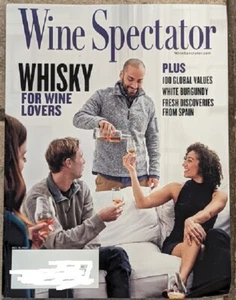 WINE SPECTATOR MAGAZINE OCTOBER 15 2023 ISSUE WHISKY FOR WINE LOVERS - Foto 1 di 1