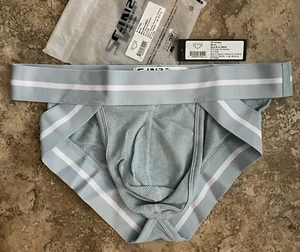Men’s Size L Scrimmage Cin-2 Jock Strap With Back Blue Mesh - Picture 1 of 2