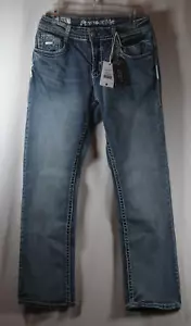 Jeans Answer Me Premium Punto Pesado Original Calce Recto AM-2210 34X30 - Imagen 1 de 2
