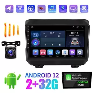 9 Inch 2+32GB Carplay Stereo for Jeep Wrangler JL Gladiator 2018 2019 2020 2021 - Picture 1 of 8