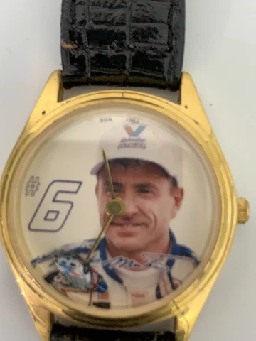 Winston Cup Driver Signature Series Mark Martin Watch 1994 With Tin Case Cover