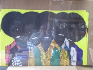 The Jackson 5  1971  BLACK LIGHT VINTAGE POSTER CNG3409 - Picture 1 of 5