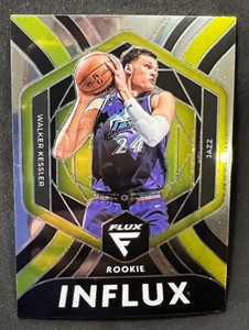 2022-23 Panini Flux Rookie Influx #30 Walker Kessler (Jazz) - Pack Pull