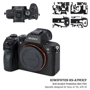 Anti-Scratch Camera Skin Protector Film Cover fr Sony A7 III A7R III A7RIII A7M3 - Picture 1 of 12