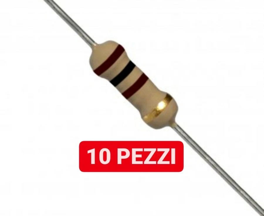 Resistenza Resistore 100ohm 1w 5% 100 Ohm 1 W Strato Di Carbone