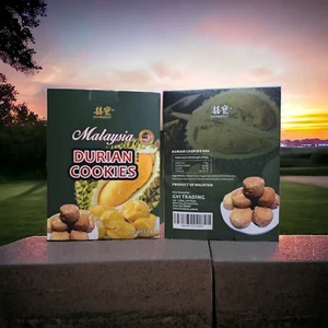 DURIAN COOKIES MALAYSIA, BISKUT DURIAN MALAYSIA 130g x 4packs - Picture 1 of 1