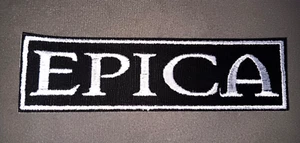 Epica Band Logo gestickt Bügelbild Patch - Vermillion, Simone Simons, Nightwish - Bild 1 von 2