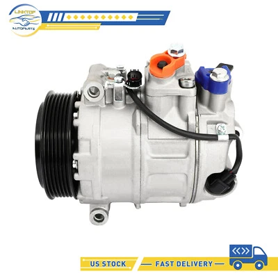 A/C Compressor For 03-11 Mercedes-Benz CLS55 CL500 CL550 For 2005 R350 3.5L 5.0 - Image 1 of 4