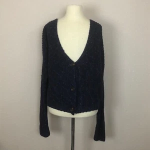 Wild Fable Blue Knit Sweater Cardigan Top ((Small)) - Bild 1 von 6