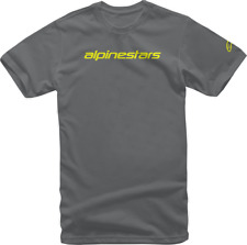 Alpinestars Linear Word T-Shirt XL Gray/Yellow 1212720201852XL